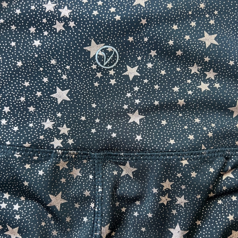 VOGO Athletica Women’s Leggings with Rose Gold Stars Size Small - Picture 4 of 4
